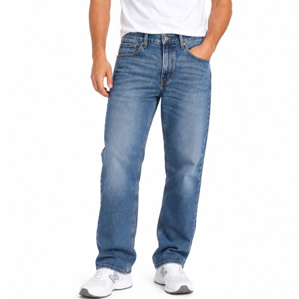 Denizen from Levi’s Men’s 285 Relaxed Fit Blue Denim Jeans | Size 32x30